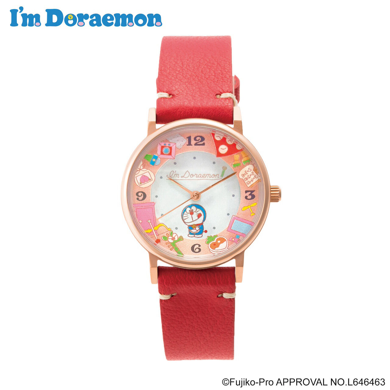 I'm Doraemon" GRANDEUR Doraemon Hitsu Dōgu Model" RED,, large image number 0