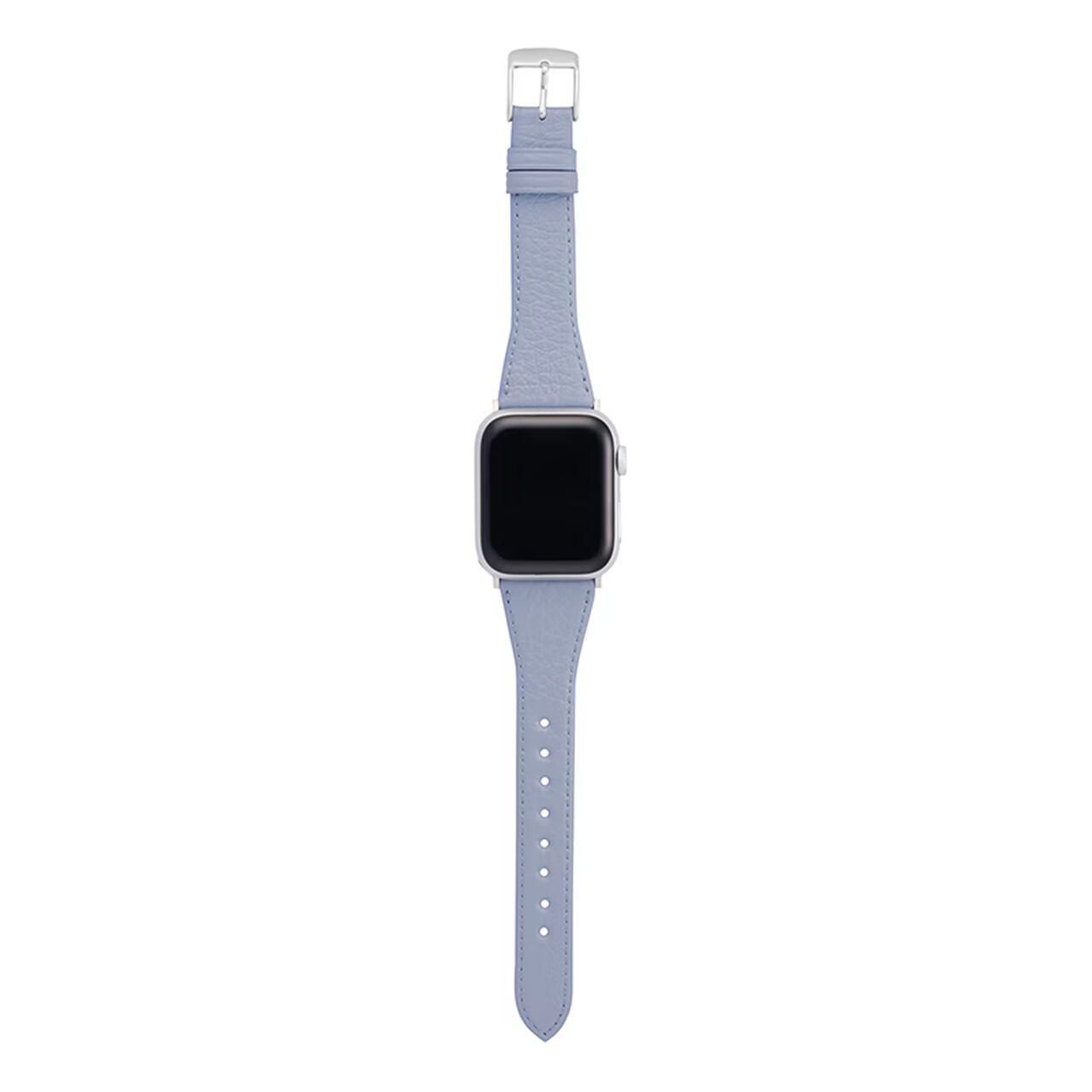 BAMBI Apple Watch Band, Genuine Leather, Blue Gray, RWC047G3U.,, large image number 2