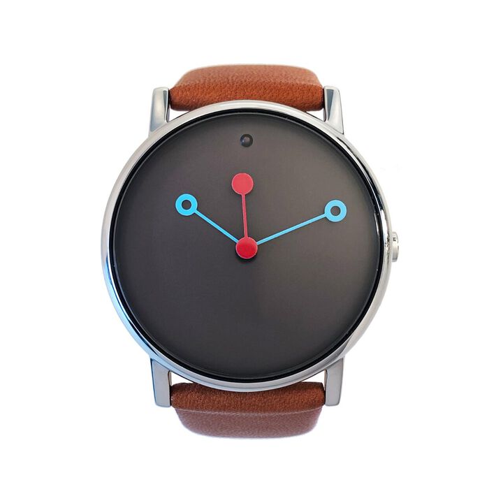 CAOCAO WATCH BK+Leather,, medium
