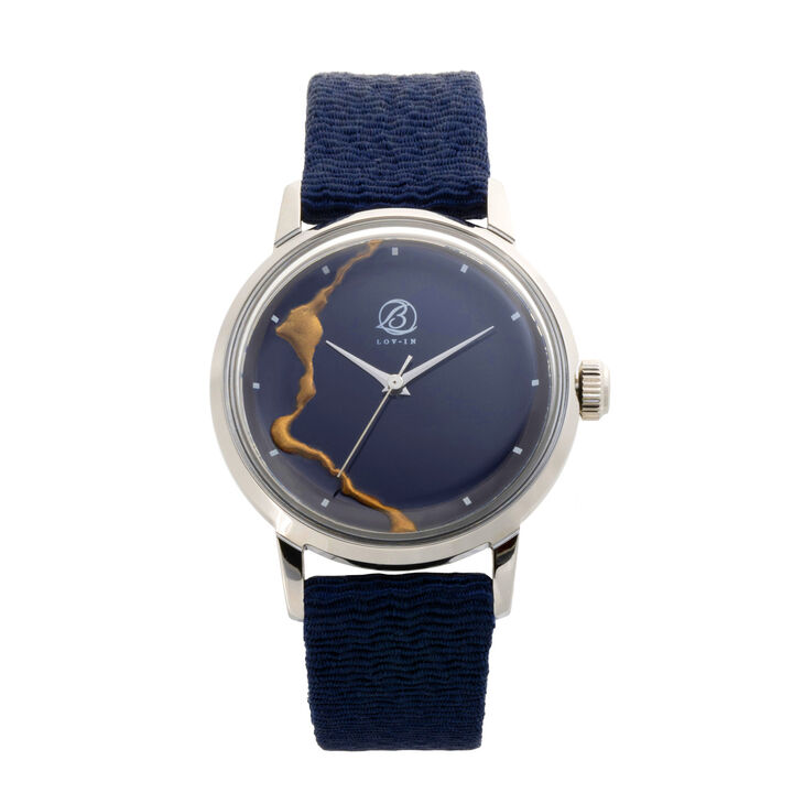 LOV-IN BOUQUET Tango chirimen (silk) x Kintsugi watch