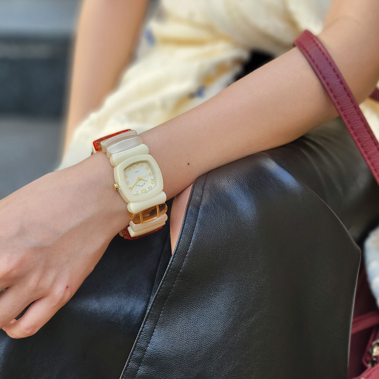 Time Will Tell Retro Bracelet Watch,, large image number 3
