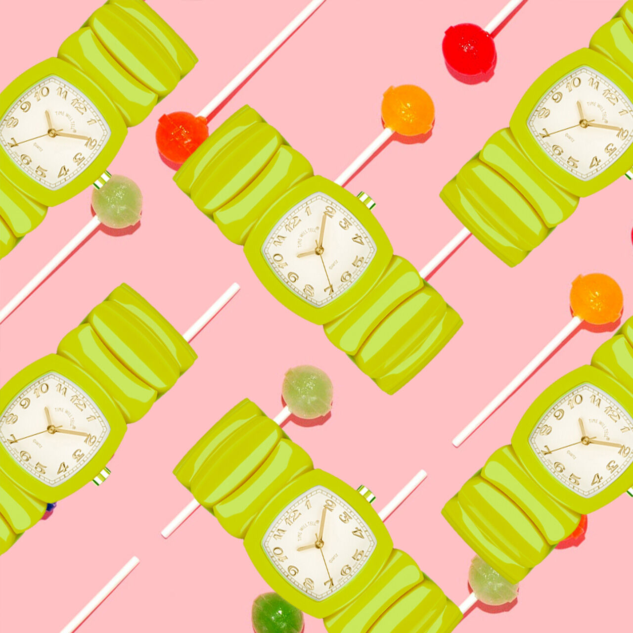 Time Will Tell Retro Bracelet Watch,, large image number 2