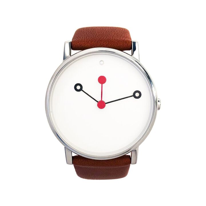 CAOCAO WATCH BK+Leather,, medium