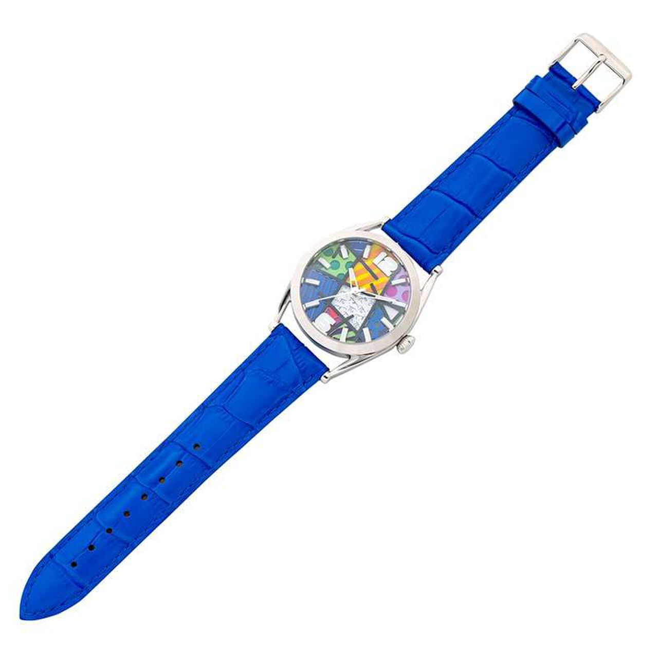 Romero Britto Wristwatch Colorful Landscape-M,, large image number 5