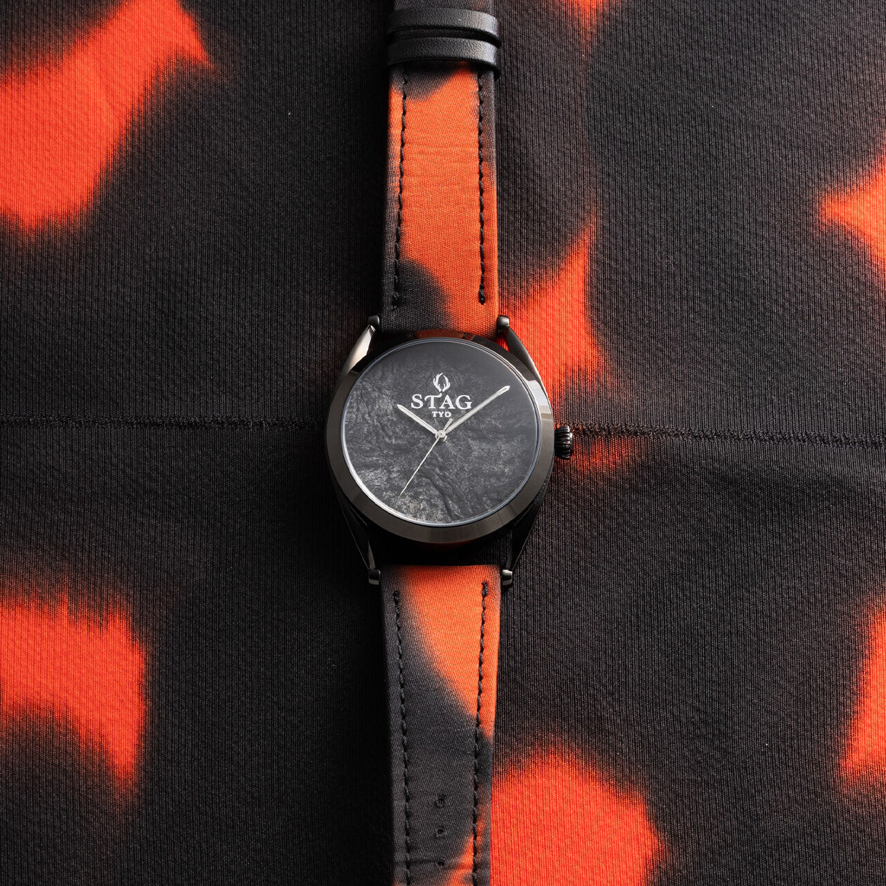 STAG TYO x Kyoto Silk Watch (Black),, large image number 6