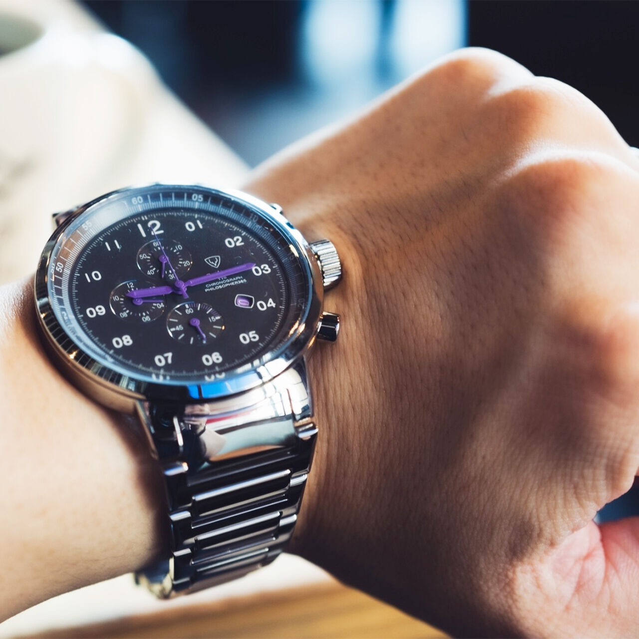 スタッグ 腕時計 STG004B1 ブラック