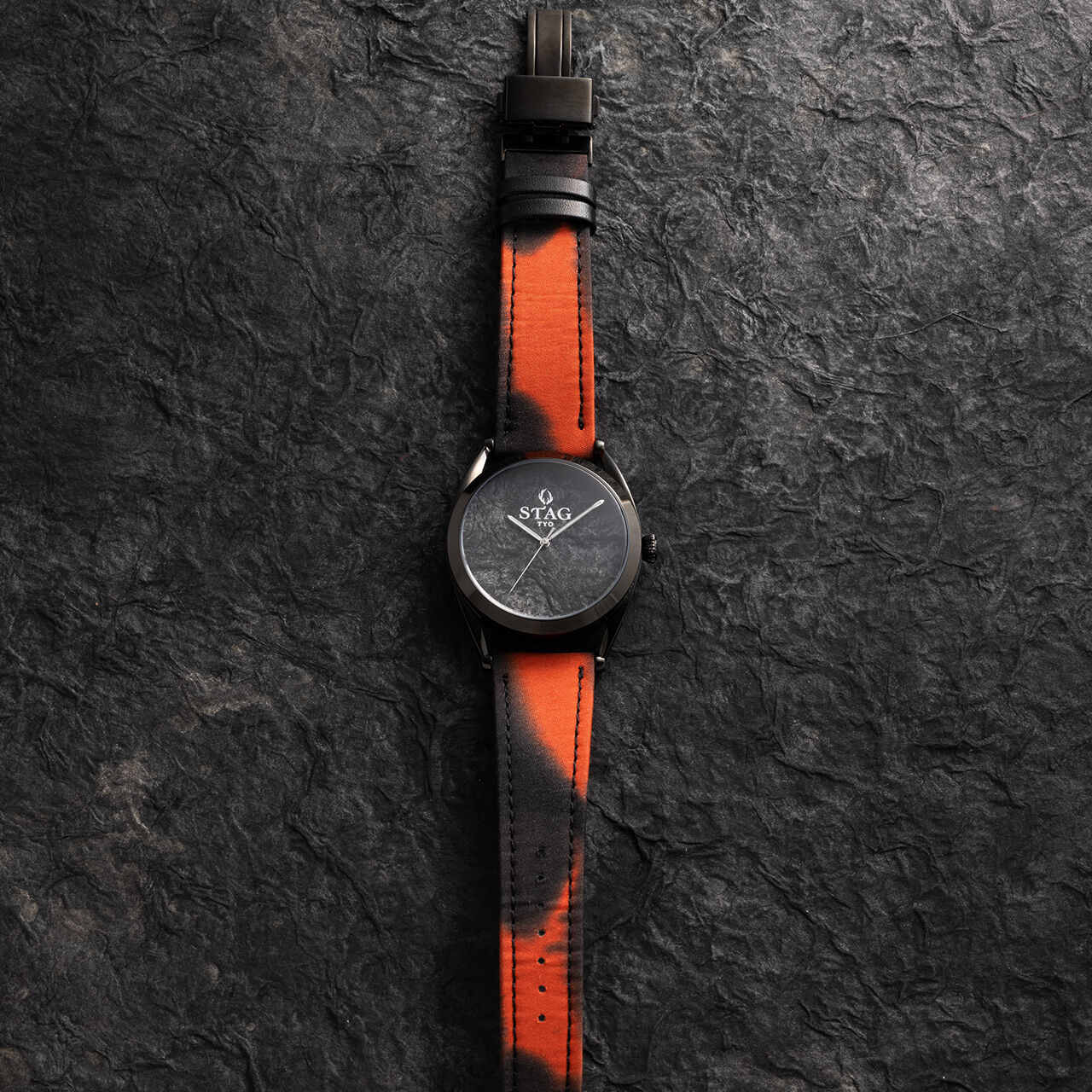 STAG TYO x Kyoto Silk Watch (Black),, large image number 5