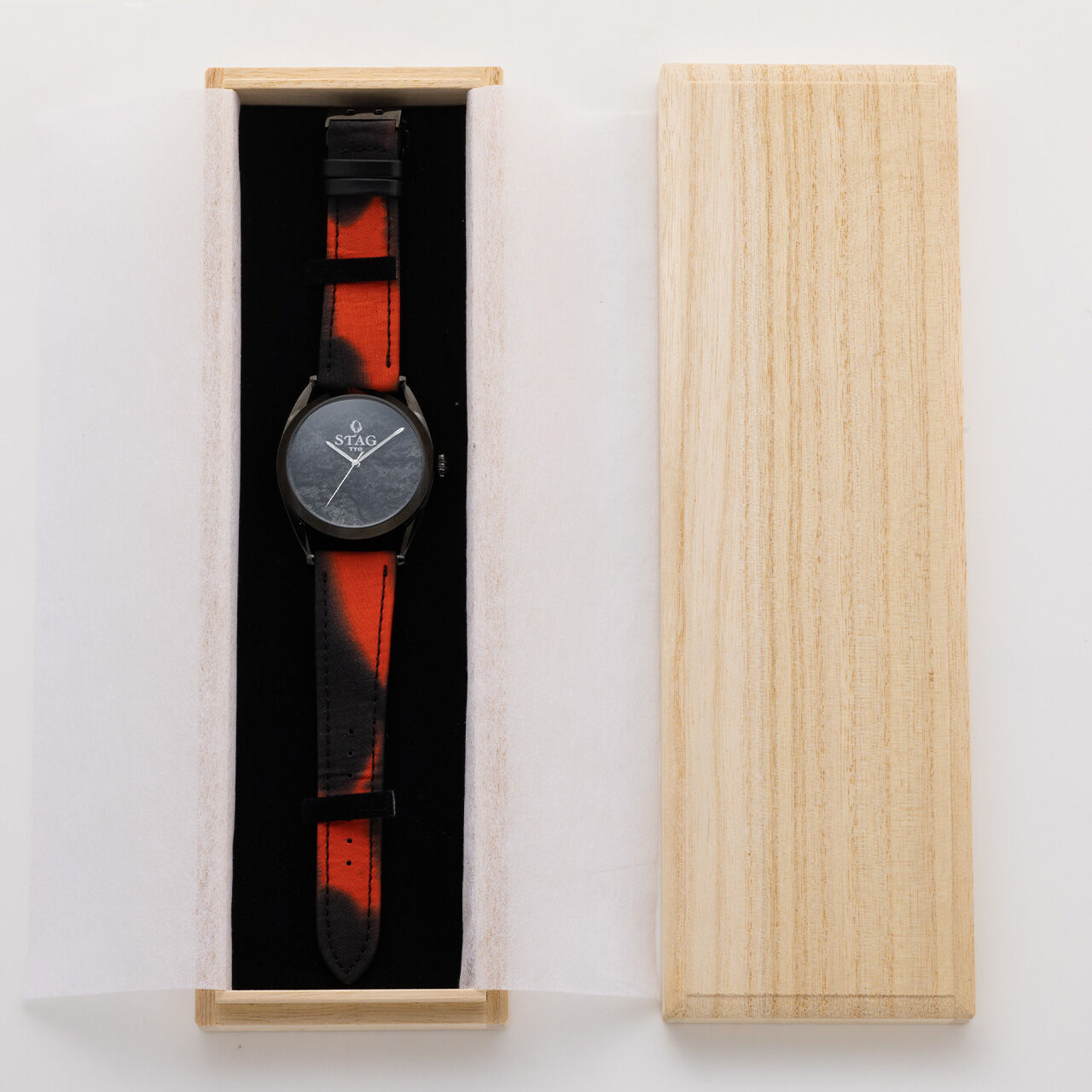 STAG TYO x Kyoto Silk Watch (Black),, large image number 7