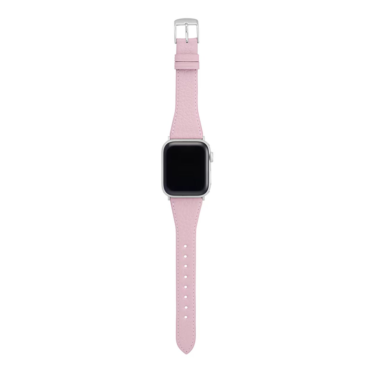 BAMBI Apple Watch Band, Genuine Leather, Light Pink, RWC047P2U.,, large image number 2