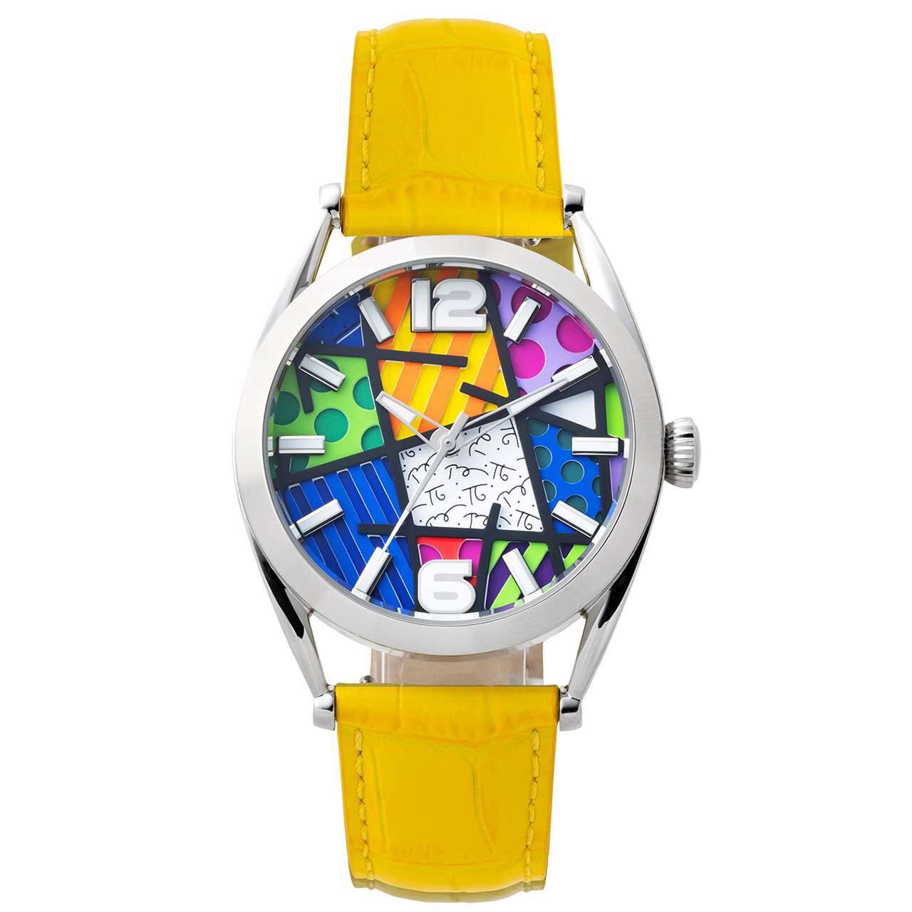 Romero Britto Wristwatch Colorful Landscape-M,, large image number 4