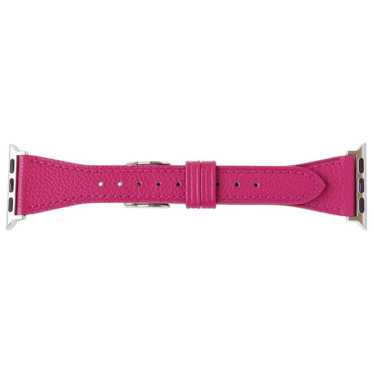 BAMBI Apple Watch Band, Scotchgard, Cowhide Leather, Purple, RWM023V.,, large image number 0