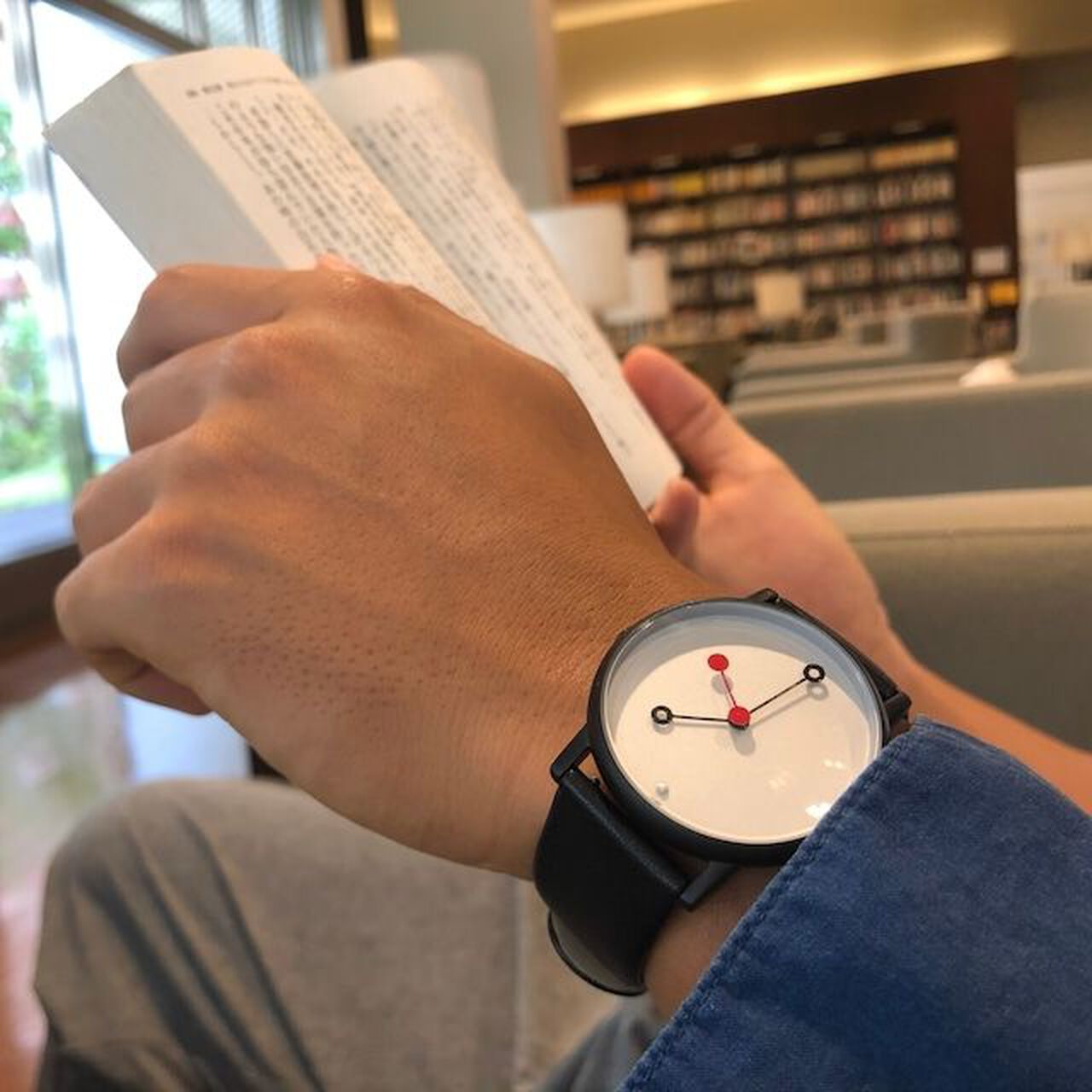 CAOCAO WATCH BK+レザー,, large image number 1