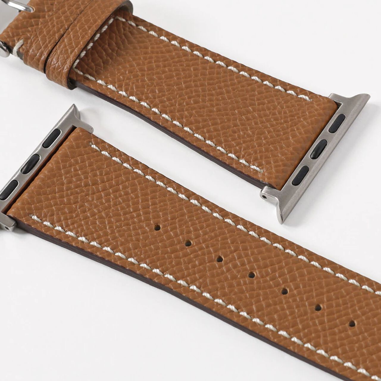BAMBI Apple Watch Band, Genuine Leather, Navy, RWC046D.,, large image number 3