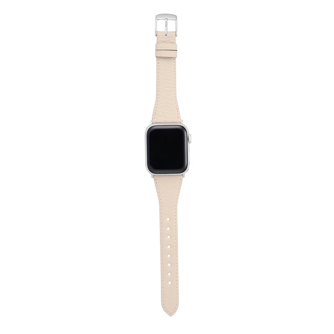 BAMBI Apple Watch Band, Genuine Leather, Beige, RWC047F1U.,, large image number 2