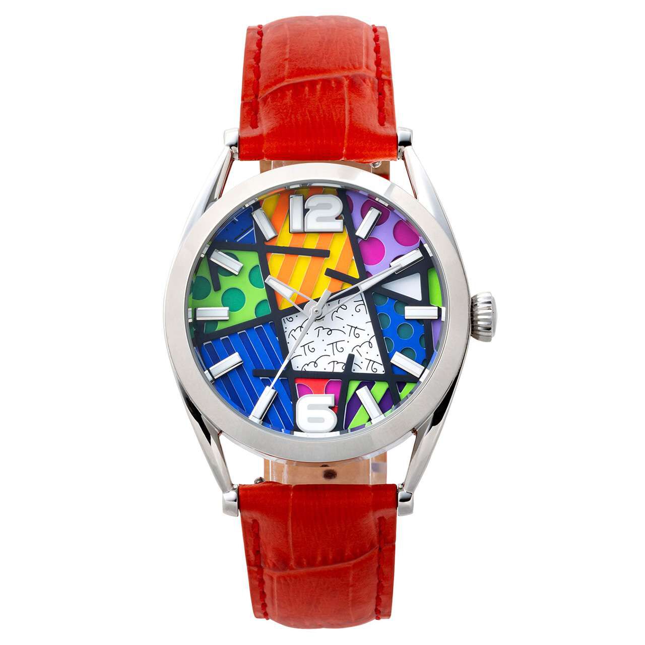Romero Britto Wristwatch Colorful Landscape-M,, large image number 3