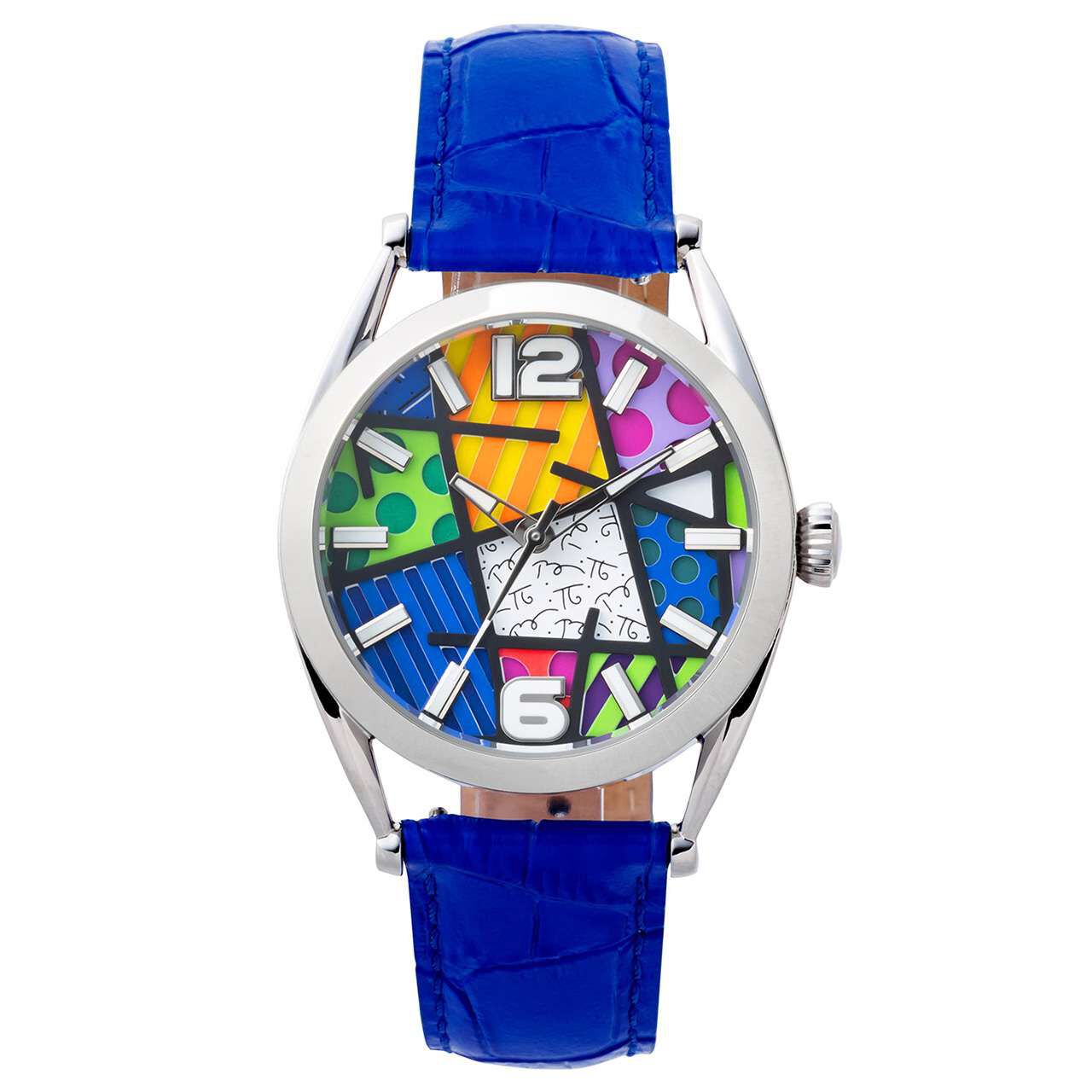 Romero Britto Wristwatch Colorful Landscape-M,, large image number 0