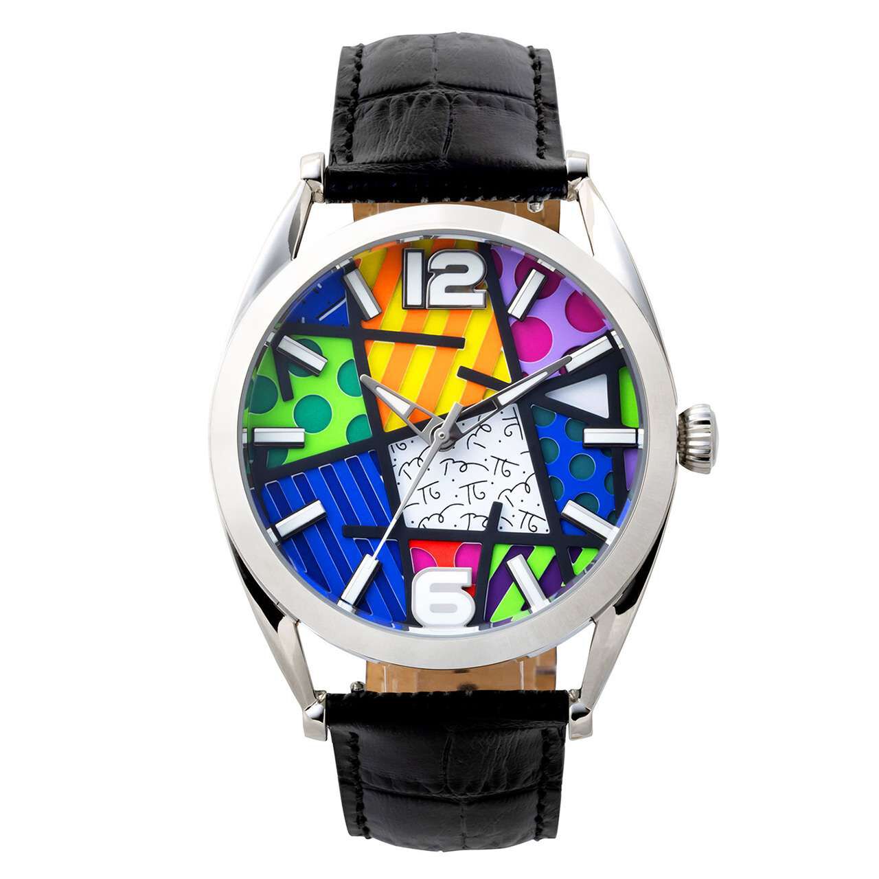 Romero Britto Wristwatch Colorful Landscape-L,, large image number 2