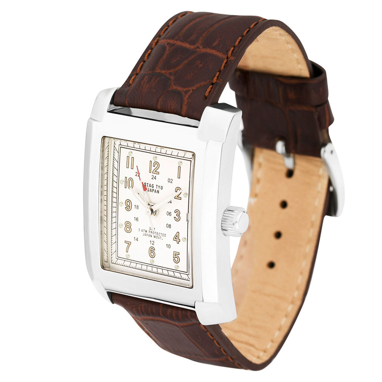 Buy STAG TYO GMT 方形军事款手表1949年款for CNY 1233.90 | Maruzeki