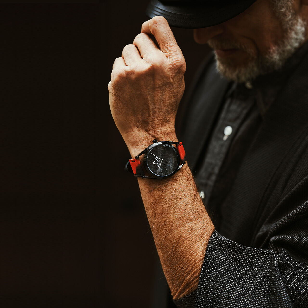 STAG TYO x Kyoto Silk Watch (Black),, large image number 11