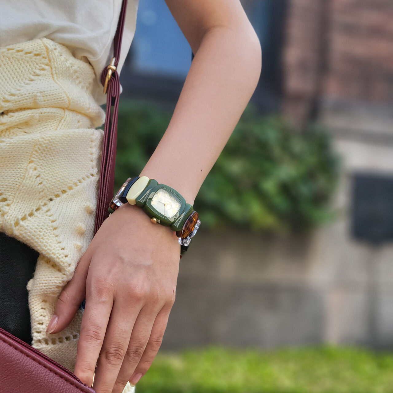 Time Will Tell Retro Bracelet Watch,, large image number 4